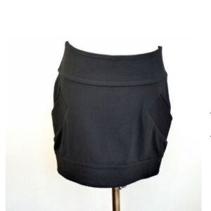 Diane Von Furstenberg Black Mini Skirt